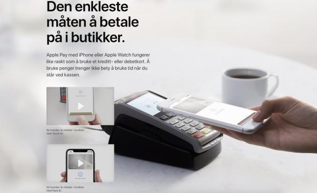 Apple Pay is now available in Norway