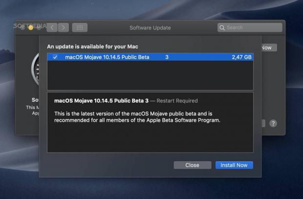 macOS Mojave 10.14.5 public beta 3