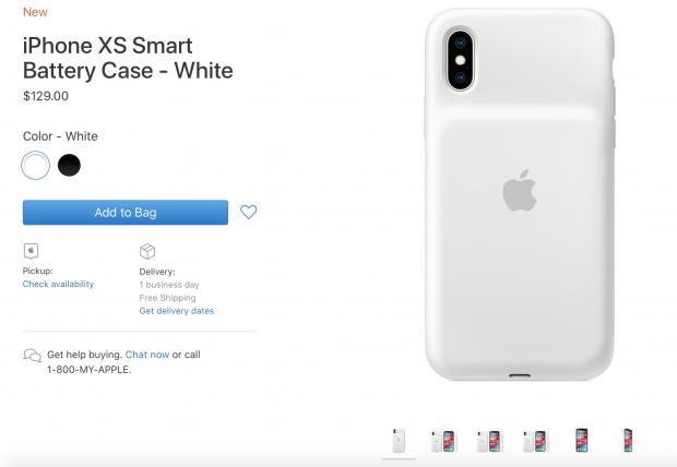 Smart Battery Case for iPhone XS