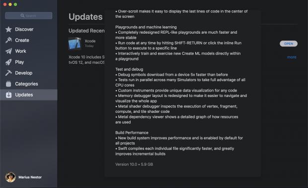 Xcode 10 release notes