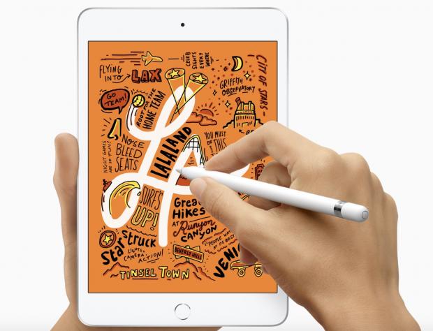 iPad mini 5 with Apple Pencil support