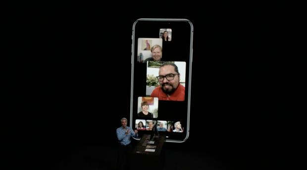 Grouped chat in FaceTime