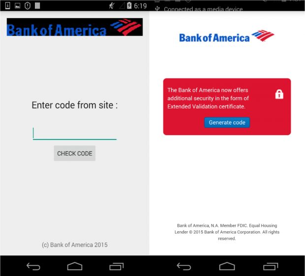Sample phishing screen shown via Asacub