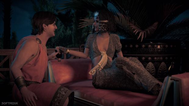 Cleopatra seems desperate to return to Egypt's throne