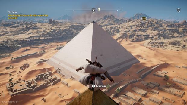 Yes, you get to climb pyramids