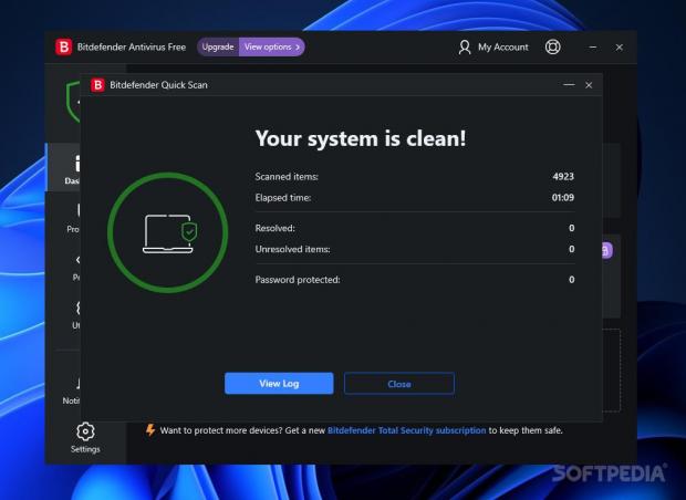 Scan your system for malware