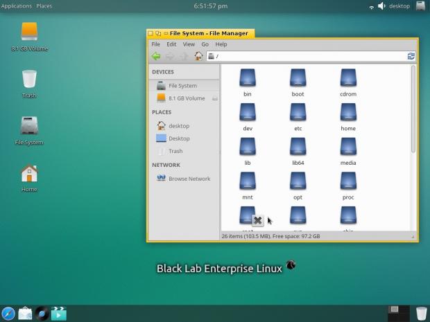 Black Lab Enterprise Linux 11.5 Beta 3