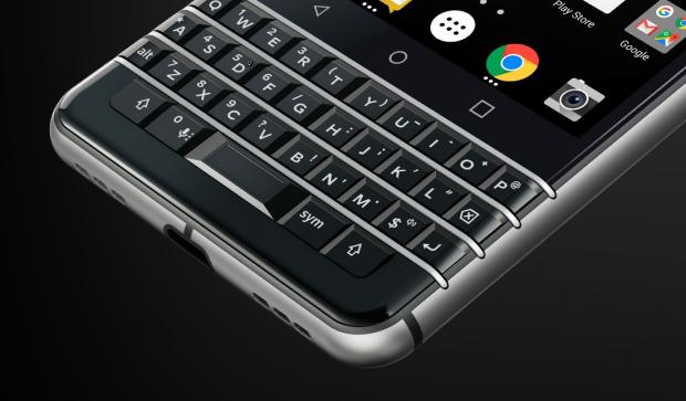 BlackBerry KEYone QWERTY keyboard