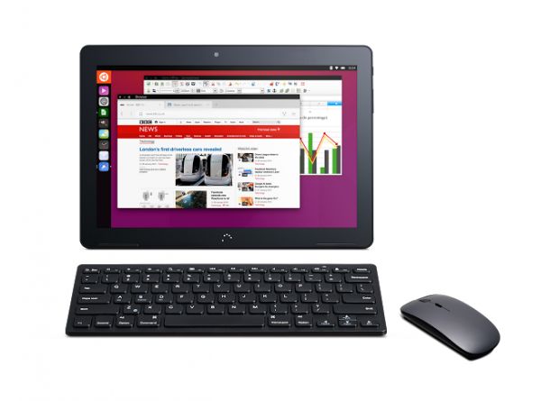 Ubuntu Tablet converged into a PC
