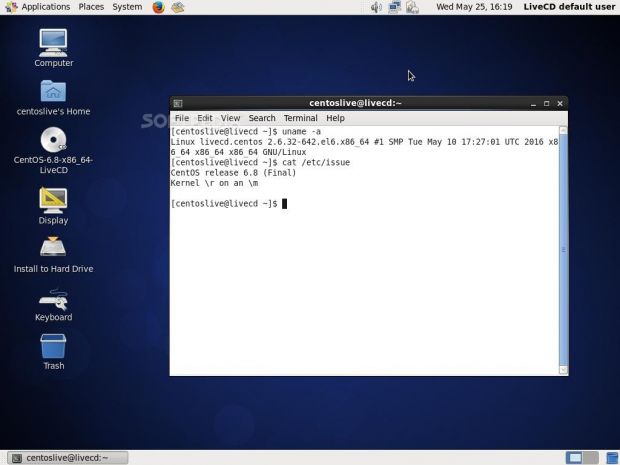 CentOS Linux 6.8 uses Linux kernel 2.6.32