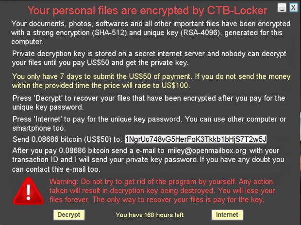 CTB-Faker ransom note