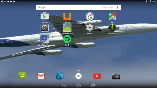 The Airplane 3D Live Desktop