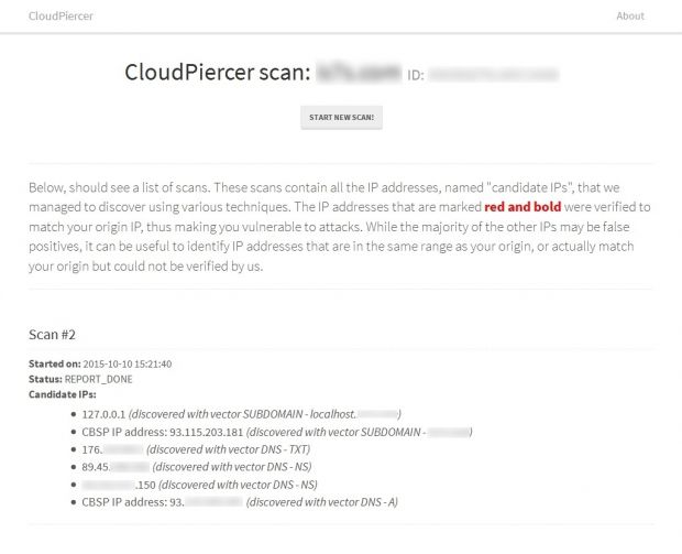 Sample CloudPiercer report