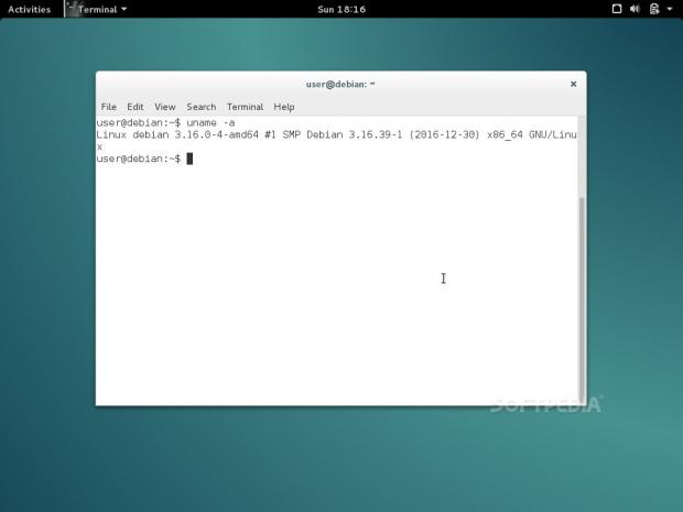 Debian GNU/Linux 8.7 Live GNOME