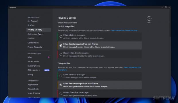 Tweak privacy and safety settings