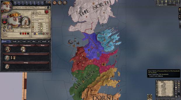 Crusader Kings III - Game of Thrones mod screenshot