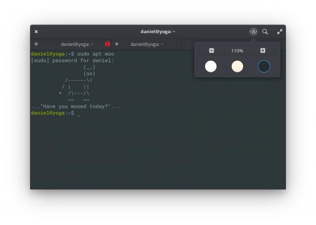 New color schemes for Terminal
