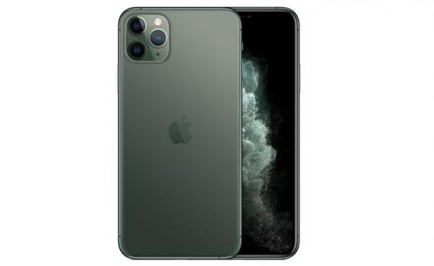 This is the Midnight Green iPhone 11 Pro Max