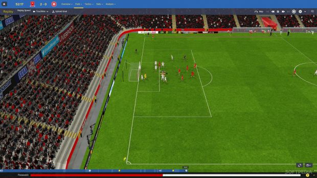 Football Manager 2016 goal action