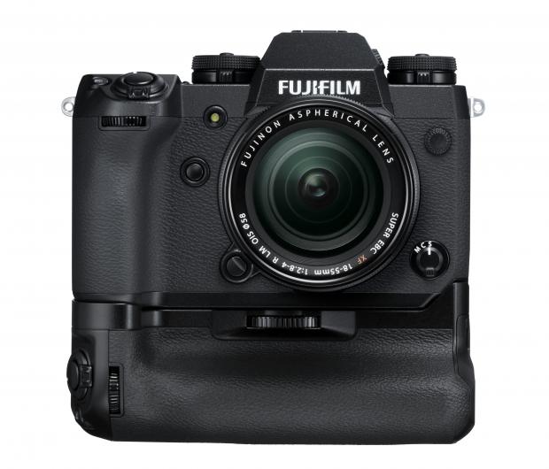 Fujifilm X-H1 with grip