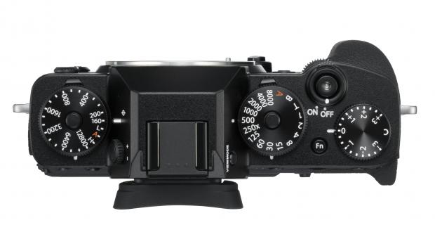 Fujifilm X-T3 Black top view