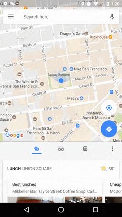 Google Maps redesigned