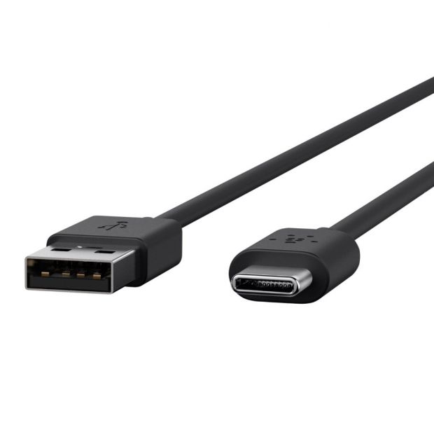 Belkin 2.0 USB-C to USB-A Charge Cable, one of the cables that got a 5-star review