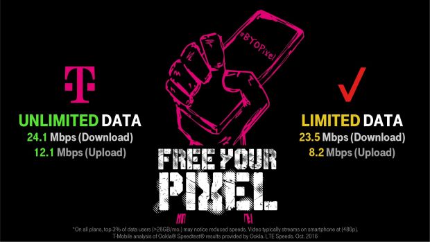 T-Mobile's #BYOPixel offer