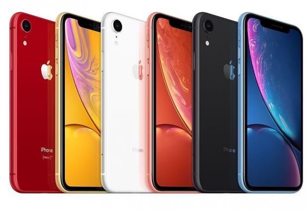 These are the colors of the current iPhone XR lineup