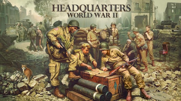 Headquarters: World War II key art