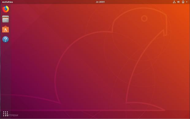 Ubuntu 18.04 LTS desktop without the Trash icon
