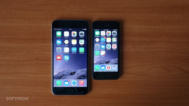 iPhone 6 Plus (iOS) comparison with iPhone 5
