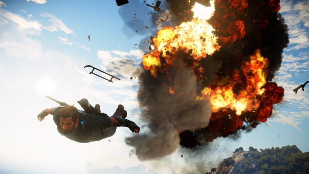 Just Cause 3 wingsuit time