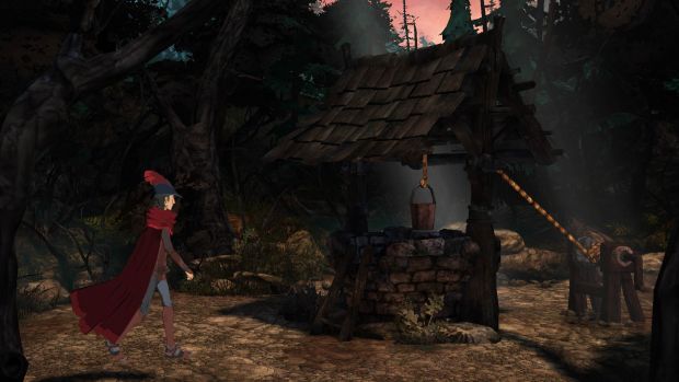 Go back to the famous well in King's Quest