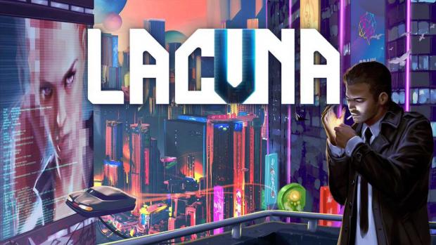 Lacuna - A Sci-Fi Noir Adventure key art