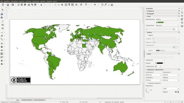 LibreOffice Draw on Linux