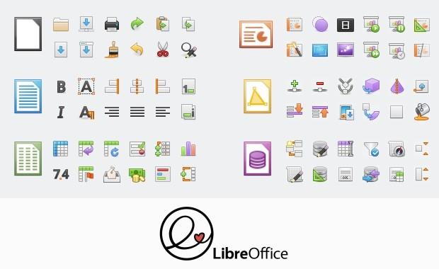 LibreOffice elementary icon theme