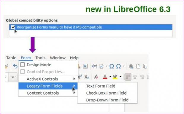 LibreOfficeの6.3
