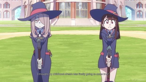 Being a student at the Little Witch Academia can be ... boring