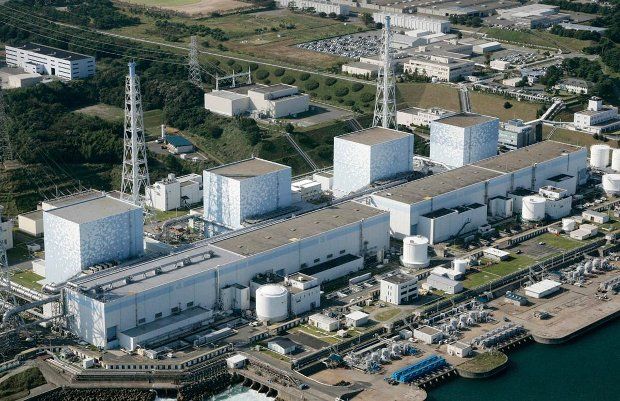 The Fukushima Dai-ichi nuclear plant