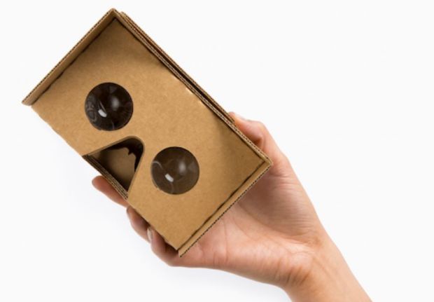 Google Cardboard comes with DIY instructions to build your own device