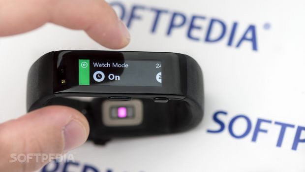 This is the first-generation Microsoft Band