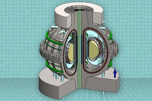 A cutaway view of the proposed ARC reactor