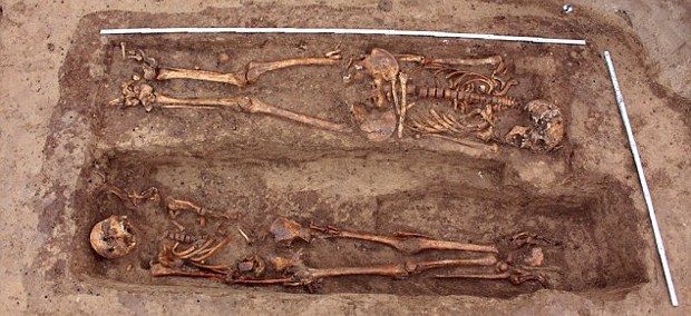 Researchers think the skeletons belong to soldiers in Napoleon's army