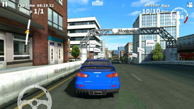 AndEX running GT Racing 2