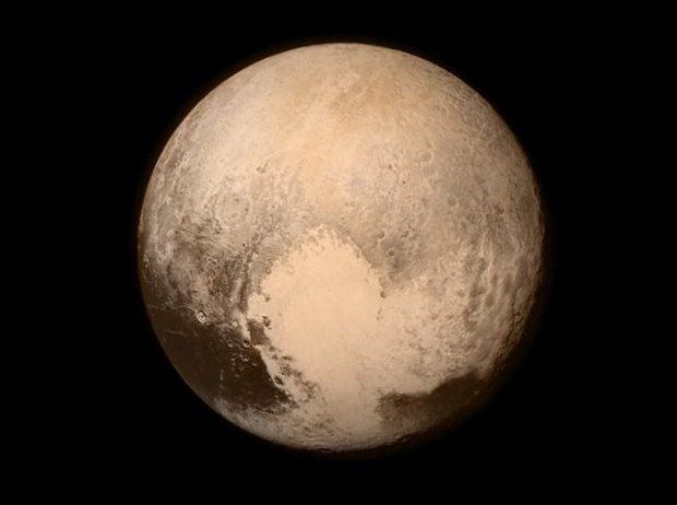 A view of Pluto