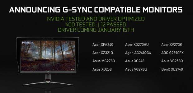 FreeSync monitors with G-Sync support