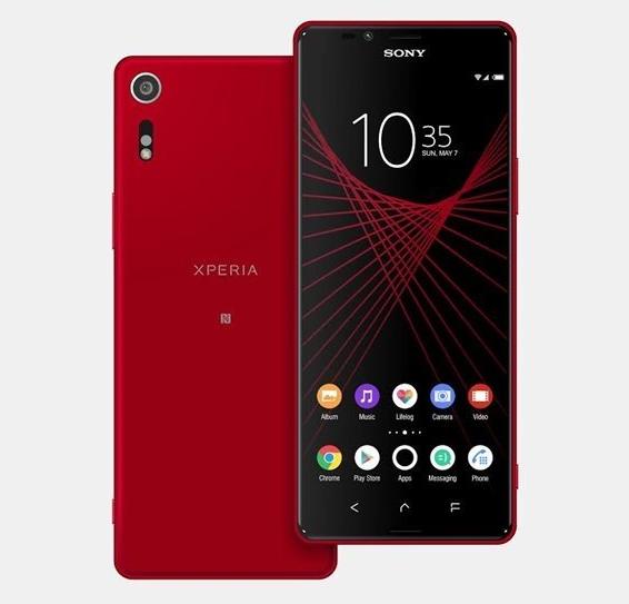 Sony Xperia X Ultra in red