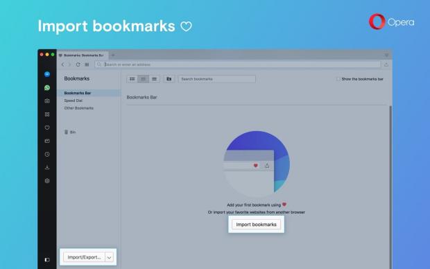 Import bookmarks added in bookmarks manager