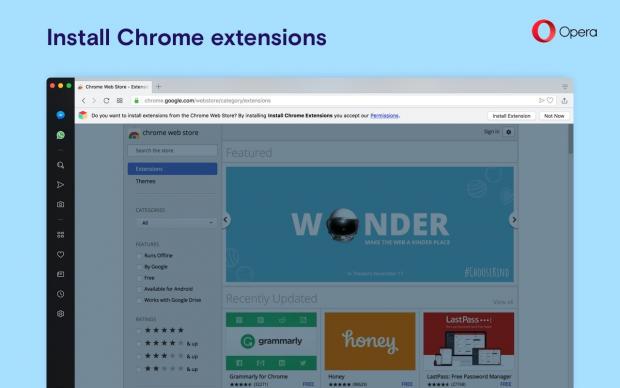 Easy installation of Chrome extensions